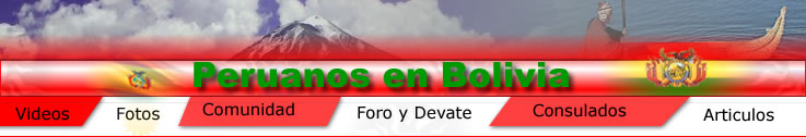 Consulados de Perú en Bolivia