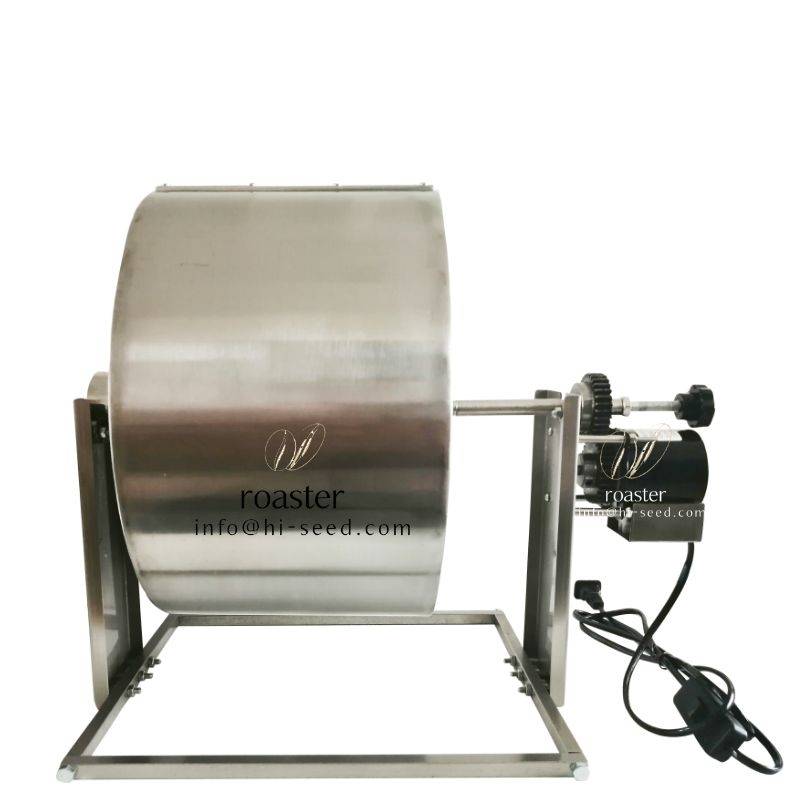 Máquina Rotativa Eléctrica Para Tostar Granos