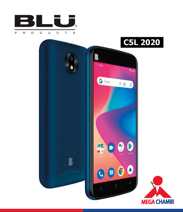 CELULAR BLU C5L 2020 5.0" 1/16GB 4G BLUE